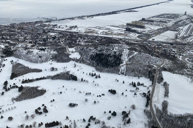15-Mile Aerial Helicopter Tour over Duluth and Superior - Seeing the Aerial Lift Bridge From Above
