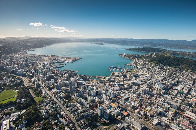 15-Minute Wellington Harbour Helicopter Flight - Wellington Harbour from the air