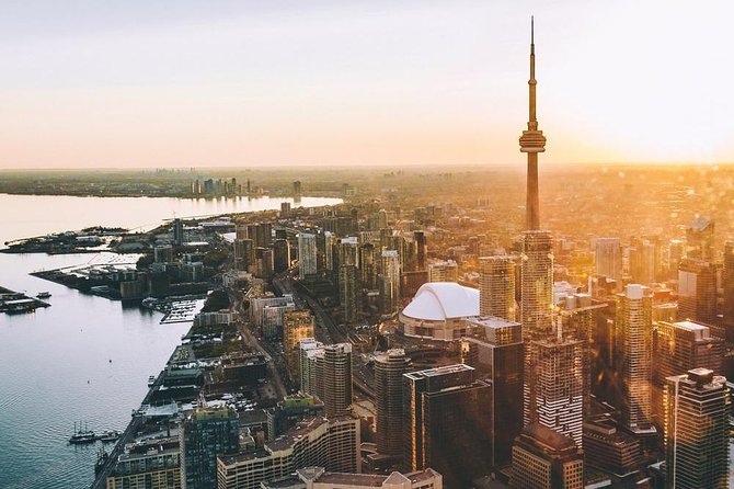 20 km Helicopter Tour over Toronto - Photos, personal items, and the cabin