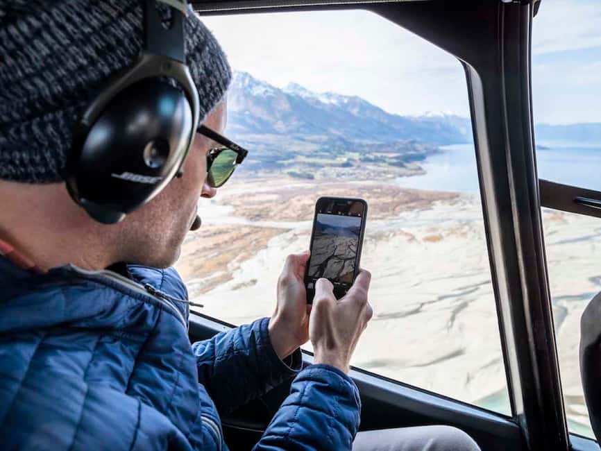 20-Min Helicopter Tour from Glenorchy | Alpine Express - Lake Whakatipu from the air