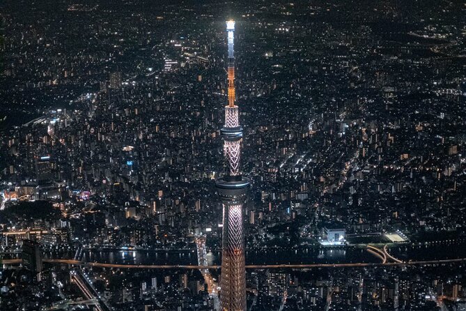 22-Min Tokyo City Lights Helicopter Tour – Skytree and Asakusa - Tokyo Station Gallery and the glowing city center