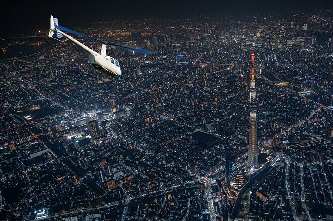 22-Min Tokyo City Lights Helicopter Tour – Skytree and Asakusa - The Tokyo Skytree view from above