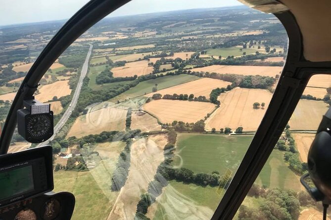 25 minute Royal Surrey Helicopter Tour - Clandon Park and Palladian design