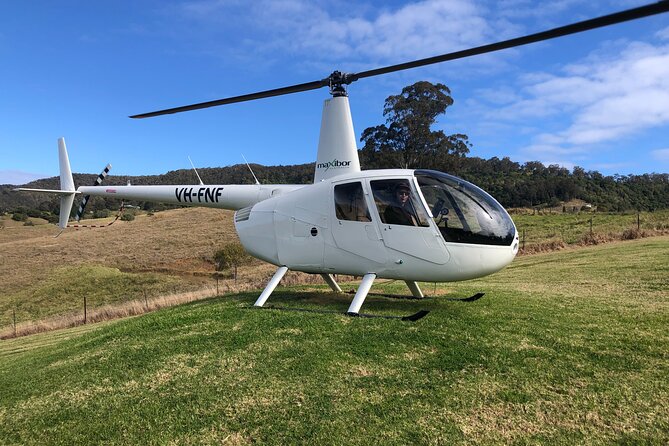 3 Hour Helicopter Wine Tasting Tour in Hunter Valley - The first flight: a short ride with a big view