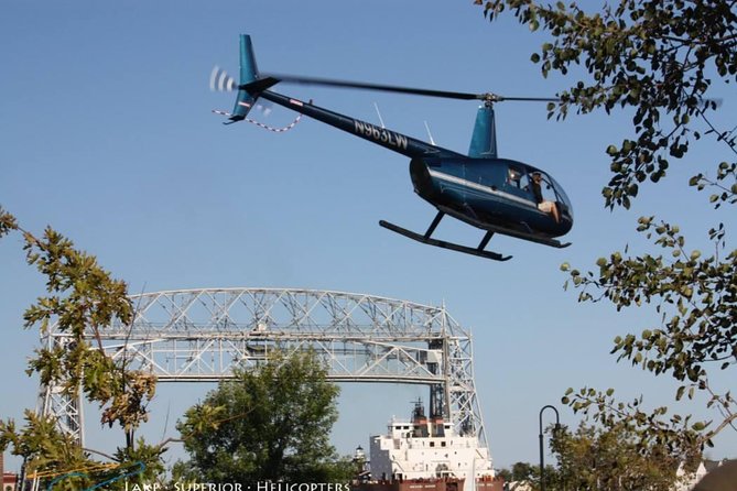 30-Mile North Shore Helicopter Tour - Taking off from Duluth International Airport