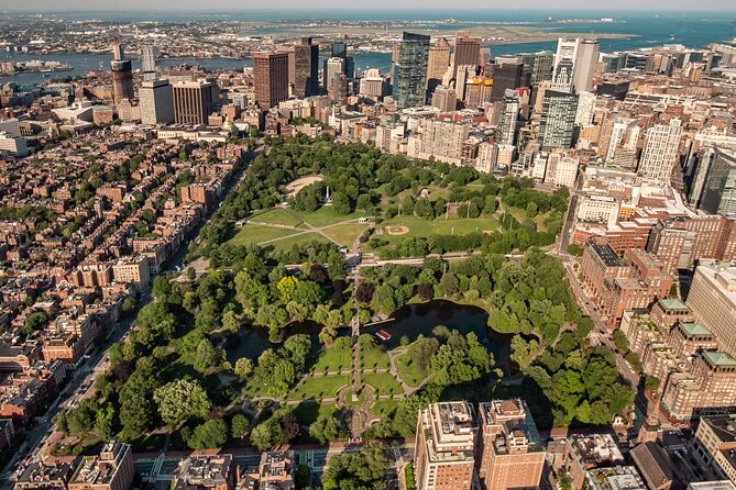 30-Min Private Helicopter Skyline Tour of Boston - The Boston Tea Party site and the harbor’s revolutionary past