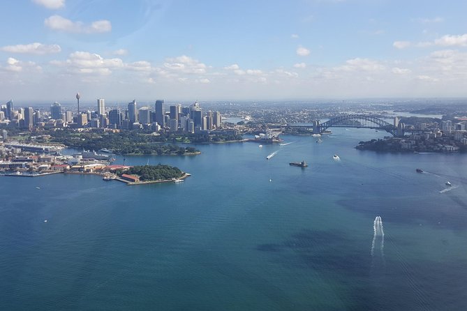 30-Minute Sydney Harbour and Olympic Park Helicopter Tour - The preflight photo opportunity and safety briefing