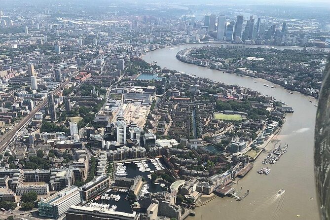 45 Minute London Olympic Helicopter Tour - Parliament, the London Eye, and the City skyline