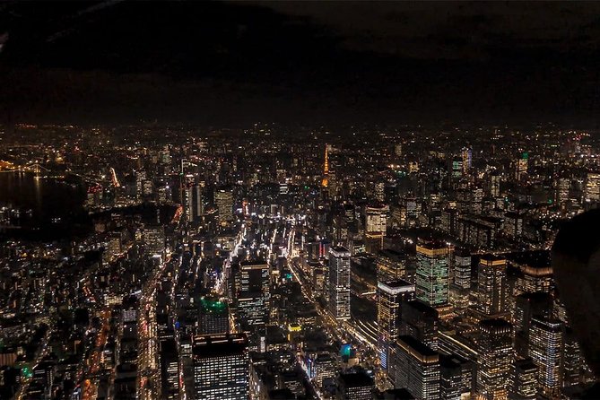 【50 mins】 City lights HelicopterTour: Tokyo and Yokohama plan - Rainbow Bridge and the Tokyo Bay View