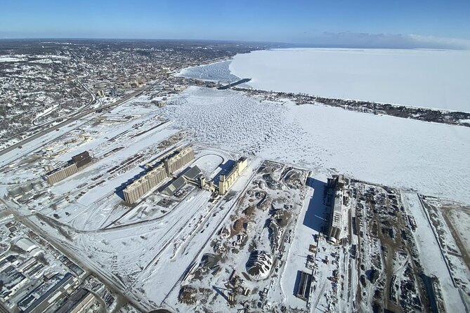 60-Mile Ultimate Helicopter Tour over Duluth and Lake Superior's North Shore - The historic mansion and Hartley Nature Center