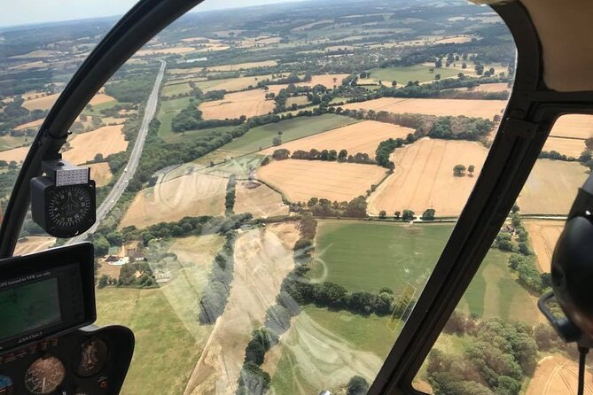 60 minute Thames & Medway Estuary Helicopter Tour - The QE2 Bridge and London’s working river