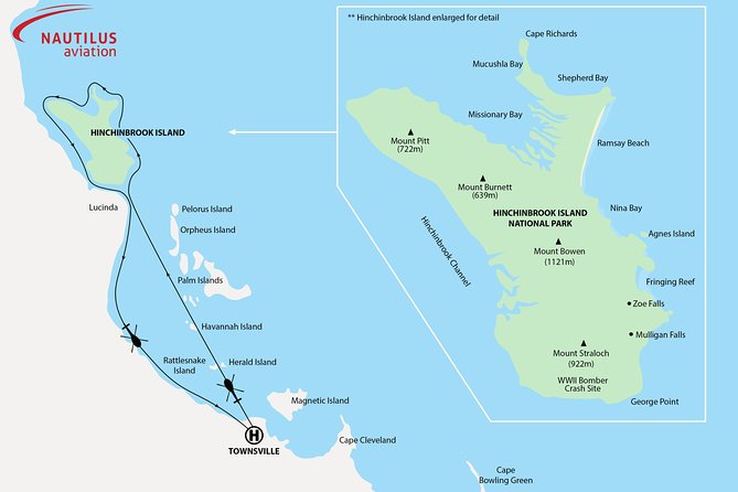 90-Minute Hinchinbrook Island Scenic Helicopter Flight - Why Hinchinbrook deserves a look from the air