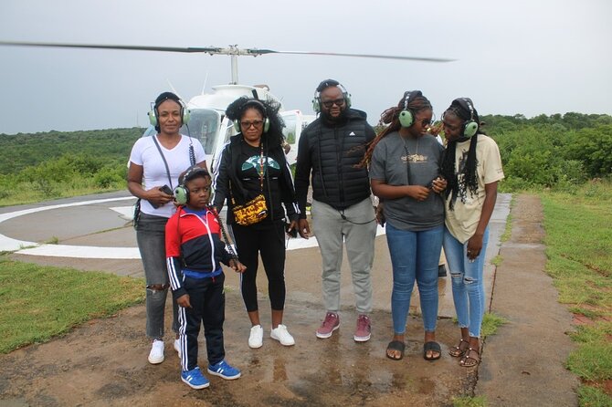 A Helicopter flight Over the Victoria falls - The Gorge Picnic option