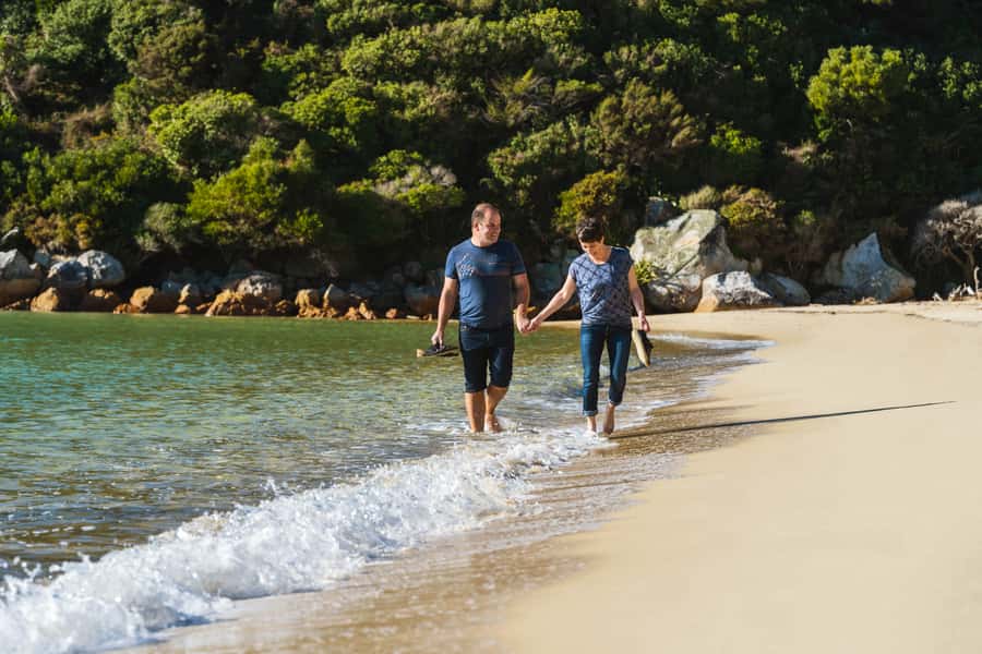 Abel Tasman National Park: Helicopter Flight with landing - Beach time, swimming, and a meal