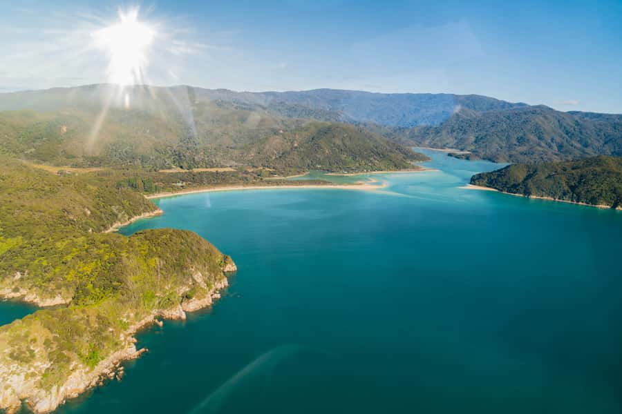 Abel Tasman National Park: Helicopter Flight with landing - Why the aerial view changes your sense of the park
