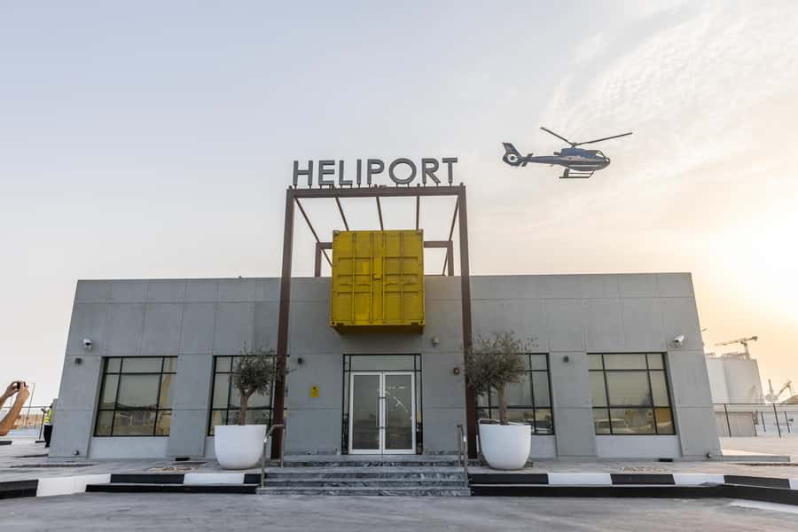 Abu Dhabi: Scenic Private Helicopter Tour - Sheikh Zayed Grand Mosque as the grand finale