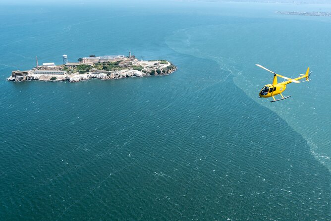Alcatraz City Sites Helicopter Adventure - Angel Island and the wider Bay