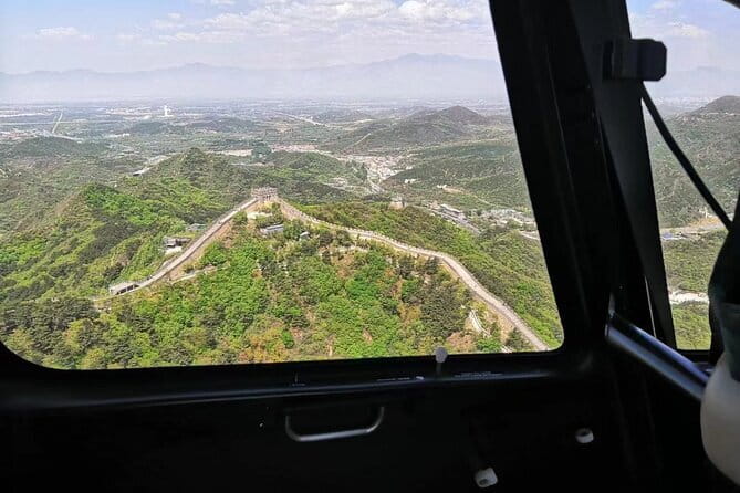 All-Inclusive Mutianyu Great Wall Hiking and Helicopter Overlook Tour - 8:00am pickup and the 1.5-hour drive