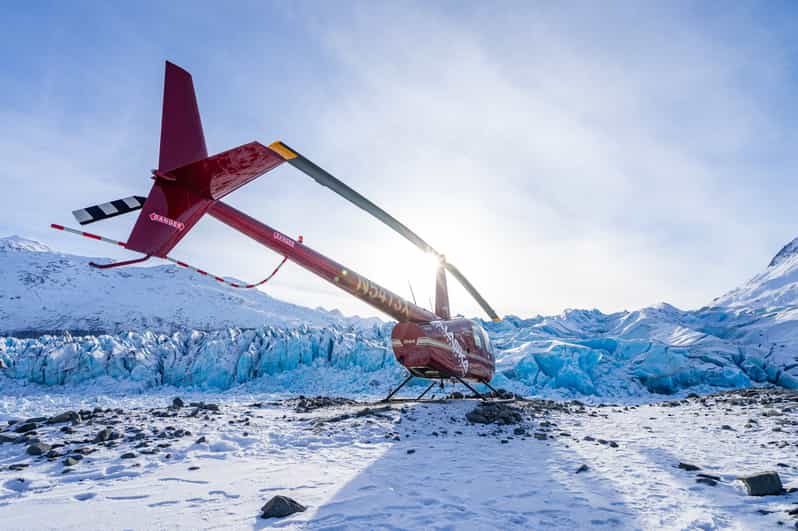 Anchorage: Grand Knik Glacier Helicopter Tour with Landings - Knik Glacier from the air and on foot