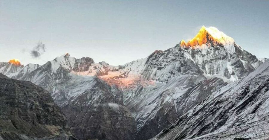 Annapurna Base Camp Heli Tour - Thirty minutes at Annapurna Base Camp