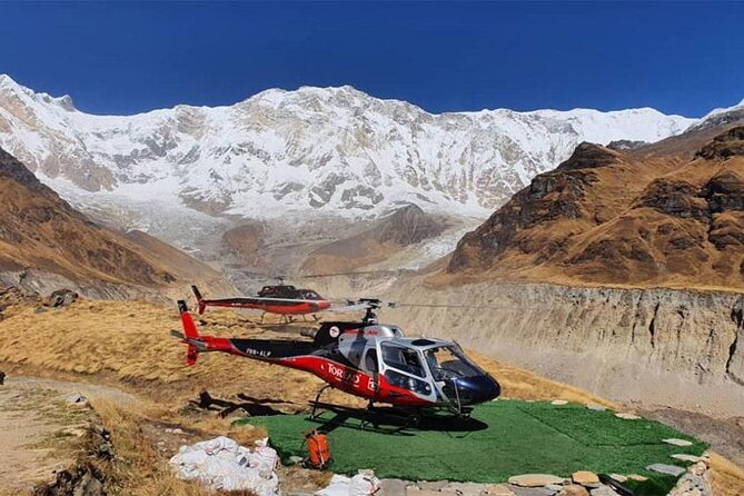 Annapurna Base Camp Helicopter Tour from Pokhara - Annapurna Base Camp at 4,130 meters