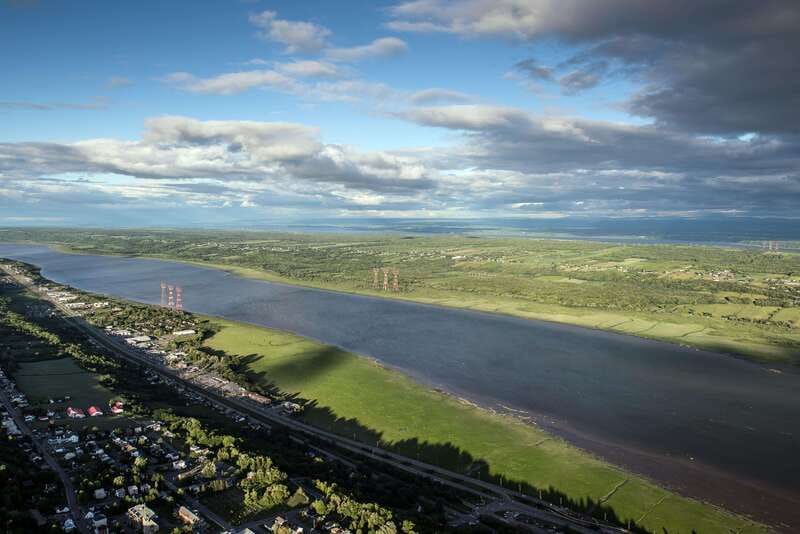 Attitude-Helicopter: Helicopter tour of Quebec City - Seeing Quebec City from the helicopter