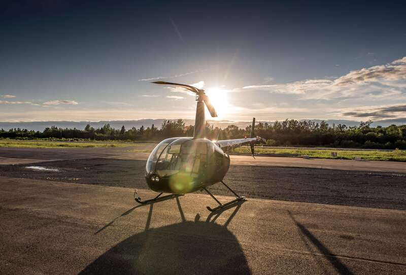 Attitude-Helicopter: Helicopter tour of Quebec City - The 60-minute flight: adding Île d’Orléans and the South Shore