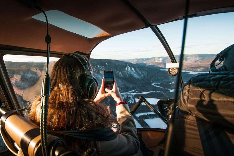 Attitude-Helicopter: Helicopter tour of Quebec City - The 45-minute route: the essential Quebec panorama