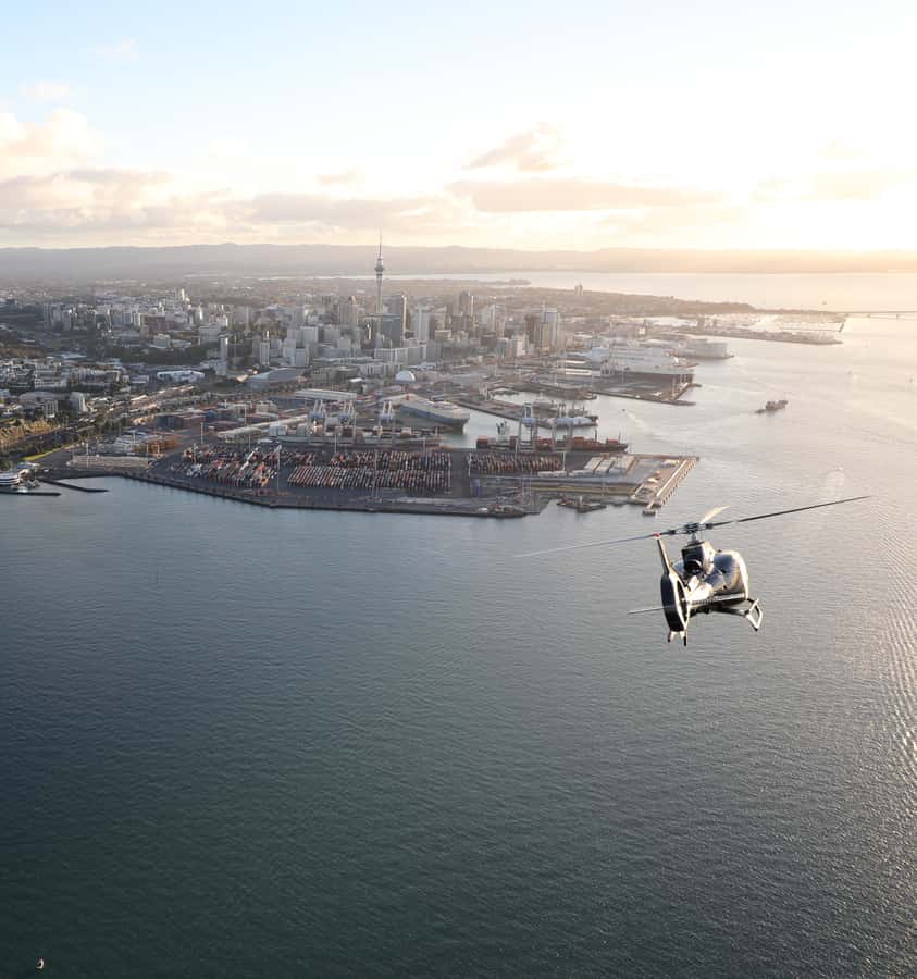 Auckland: 20min Helicopter scenic flight - City & Volcanoes - Key points at a glance