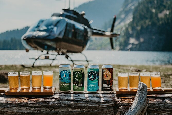 Backcountry Beer Tasting Heli-Tour & Landing (Depart SKY Hangar) - From Pitt Meadows to the Coast Mountains