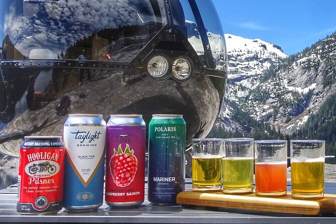 Backcountry Beer Tasting Heli-Tour & Landing (Depart SKY Hangar) - What the flight feels like