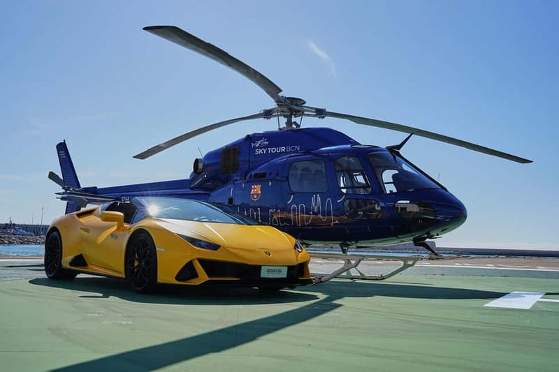 Barcelona: Helicopter and Supercar Driving Experience - Two Barcelona thrills in one short outing