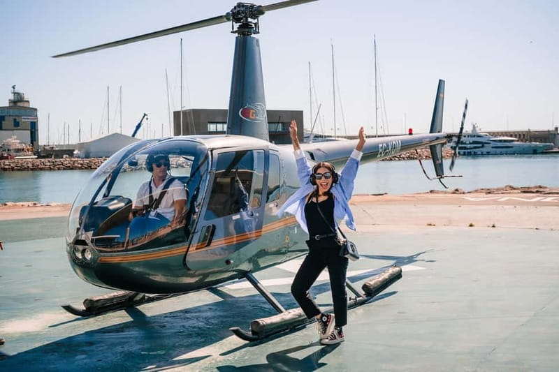 Barcelona: Helicopter, Boat Ride & Old Town Private Tour - Starting on Roger de Llúria Street