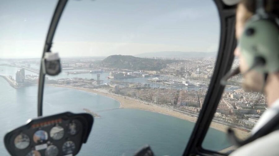 Barcelona: Helicopter Tour - Taking off from Barcelona’s waterfront heliport