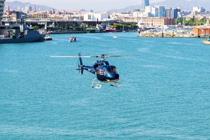 Barcelona Official Helicopter Tour with In-flight Video - Old Town views are brief but revealing