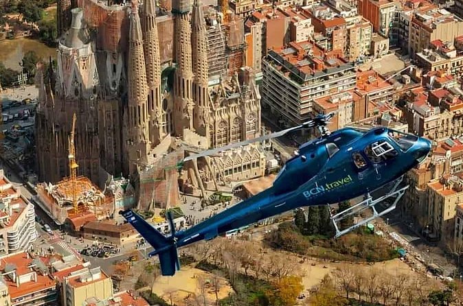 Barcelona Official Helicopter Tour with In-flight Video - Seven to twelve minutes is the central trade-off