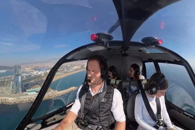 Barcelona Official Helicopter Tour with In-flight Video - Port Vell gives you Barcelona in one glance