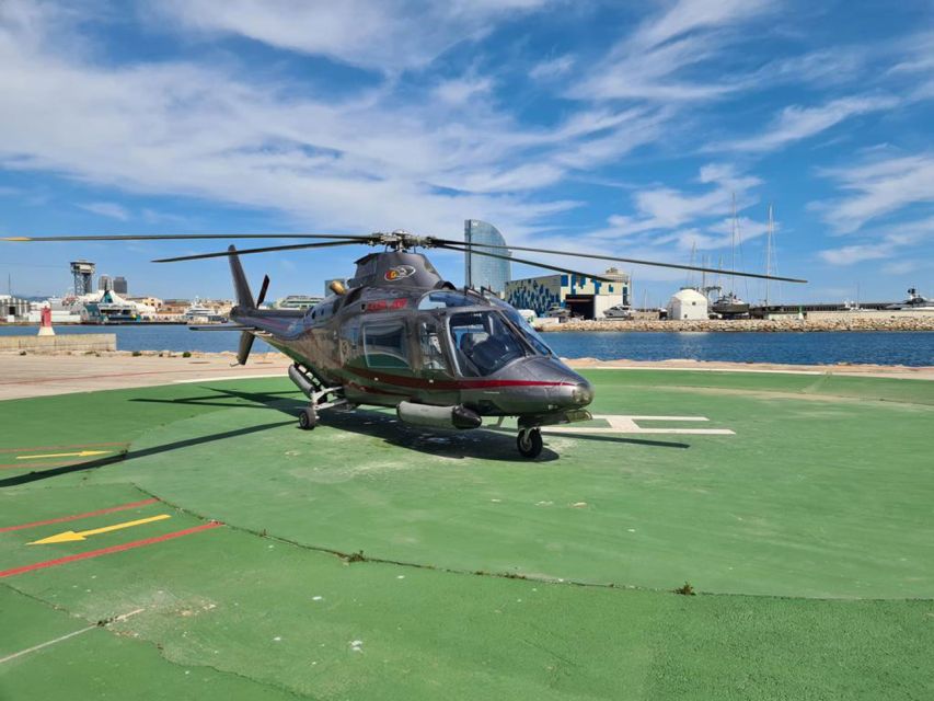 Barcelona: Panoramic Helicopter Flight & Boat Transfer - Weather is the biggest practical risk