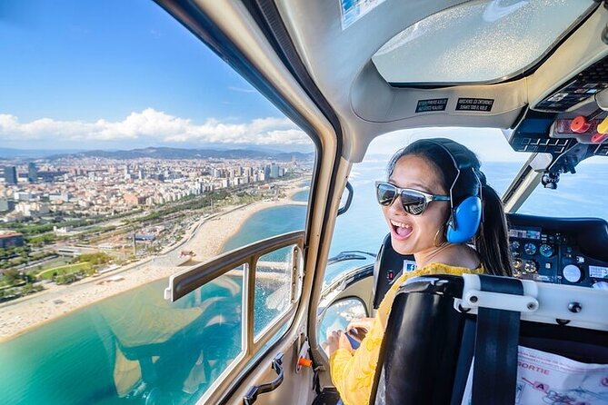 Barcelona's Coastline Helicopter Flight & Heliport Boat Transfer - Port Vell meeting point and the route to the heliport