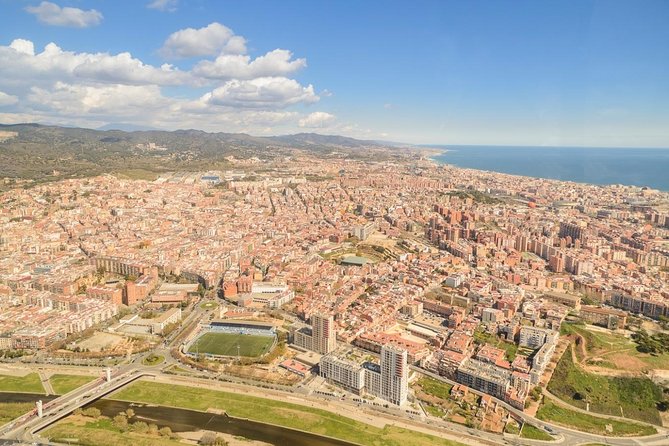 Barcelona's Coastline Helicopter Flight & Heliport Boat Transfer - A short flight with a big price