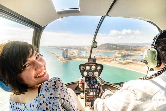 Barcelona's Panoramic Helicopter Flight & Heliport Boat Transfer - Key points before you book