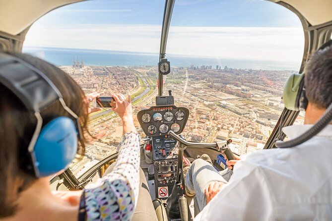 Barcelona's Panoramic Helicopter Flight & Heliport Boat Transfer - A boat ride from Port Vell starts the outing