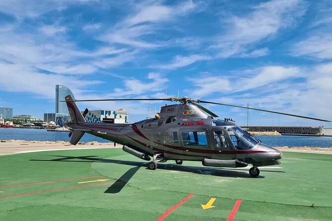 Barcelona's Panoramic Helicopter Flight & Heliport Boat Transfer - Ten minutes above Barcelona’s old and new city