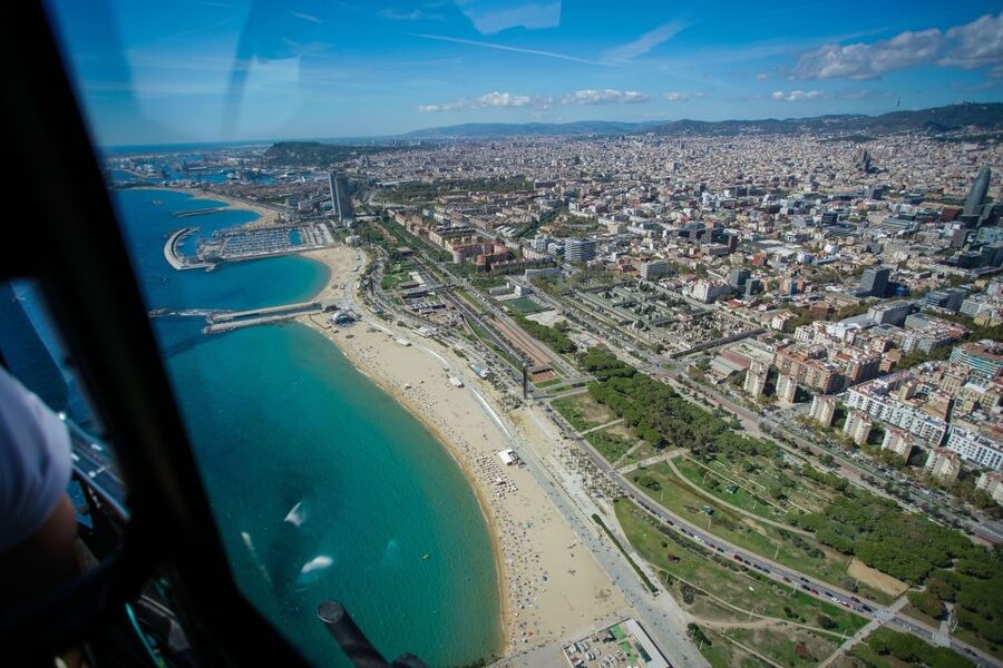 Barcelona: Scenic Helicopter Flight - What the Three or Five-Seat Helicopters Mean