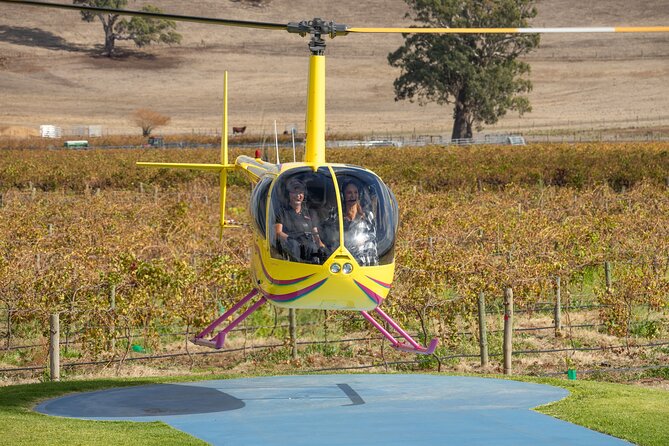Barossa Valley Deluxe: 30-Minute Helicopter Flight - A thoughtful choice for nervous first-time flyers