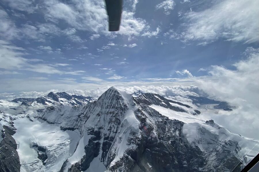 Bern: Private 42-Minute Swiss Alps Helicopter Flight - From Bern-Belp Airport to the Bernese Alps