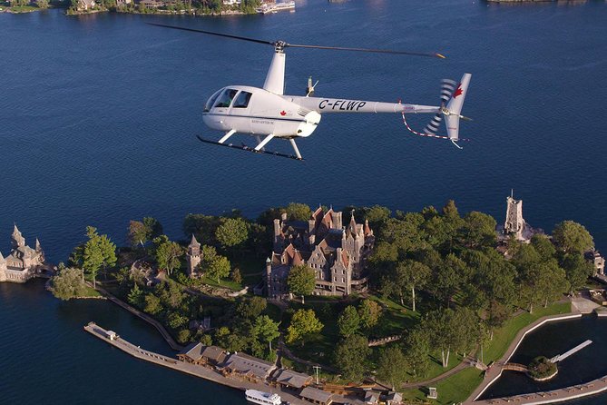 Boldt Castle and Thousand Islands Helicopter Tour - Taking off from the 1000 Islands Heliport