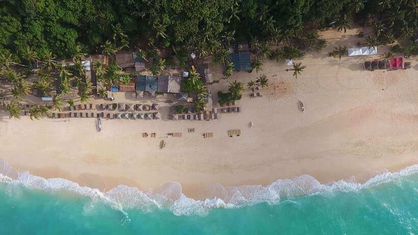 Boracay: Helicopter Tour - Seeing Boracay from above instead of from the sand