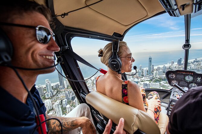 Brisbane And Gold Coast Helicopter Pub Crawl 3 Stops - The flight itself is half the attraction