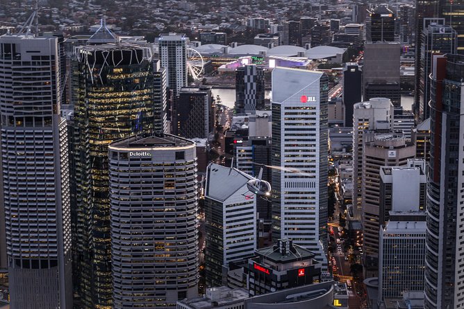 Brisbane City - Private Helicopter Sunset Flight - 25min - Key details to know before you book